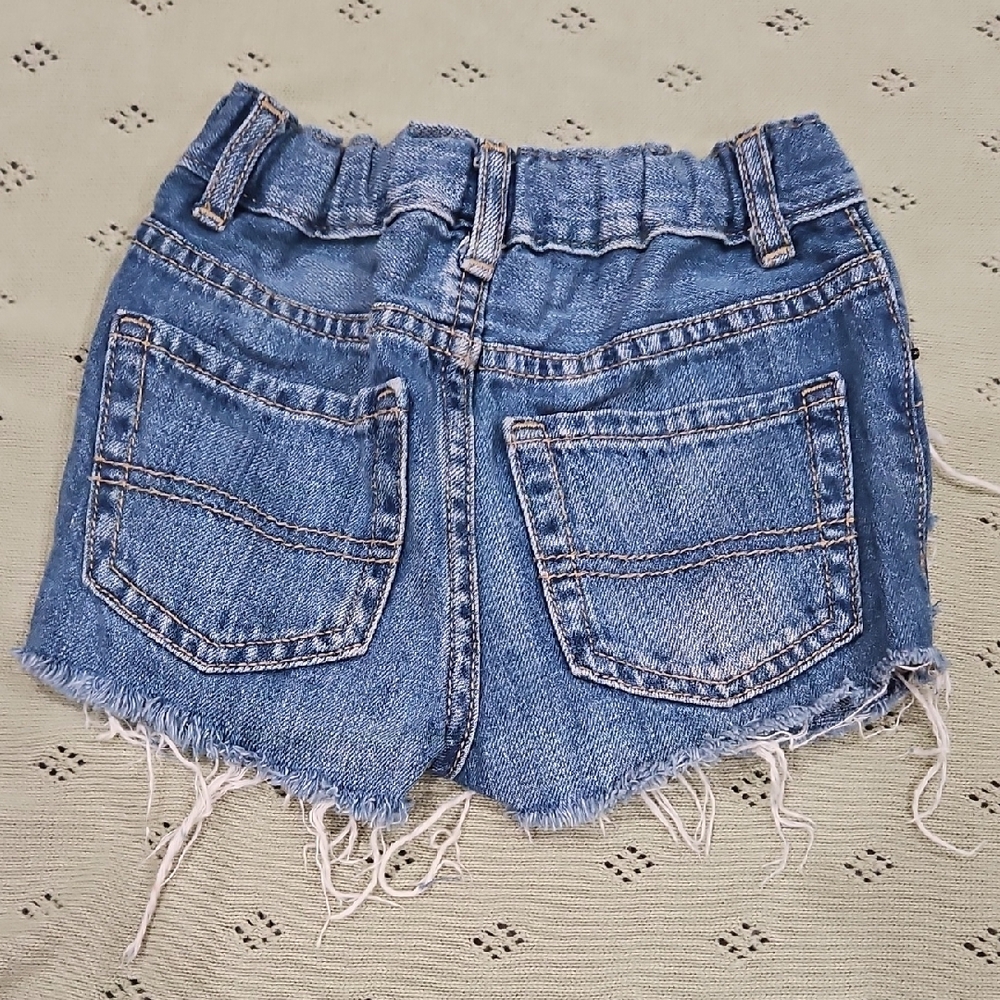 3T Custom Distressed Denim Short Set - Picture 3 of 6